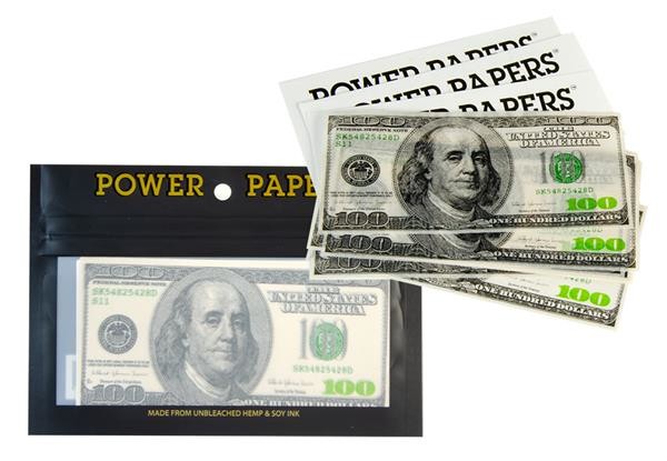 Power Papers Super King Size + Tips 100 DOLLAR