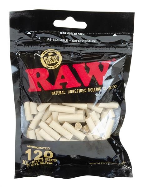 RAW™ Black Natural XL Drehfilter  Baumwolle...