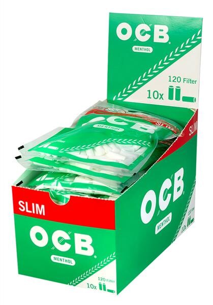 1 Box OCB Special Menthol Filter