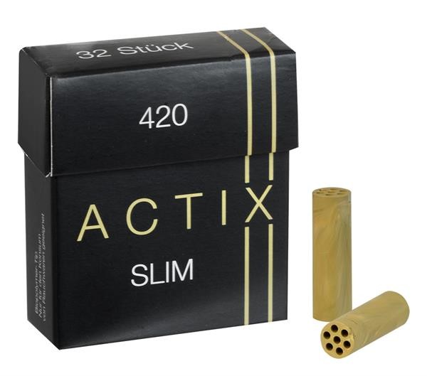 32x ACTIX  Biopolymer Tips ø 6mm Eindrehfilter