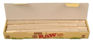 32 RAW® Organic King Size Papercones