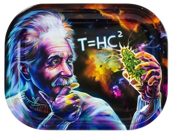 Dreh-Tablett Rolling Tray Einstein T=HC2 Black Hole mini