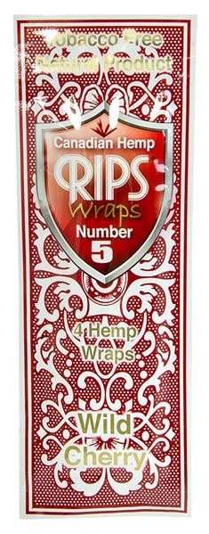 RIPS Canadian Hemp Wraps No 5 Wild Cherry