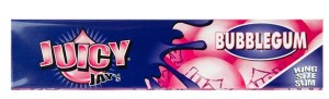 Juicy Jays King Size Slim aromatisiertes Hanfpapier, Bubblegum