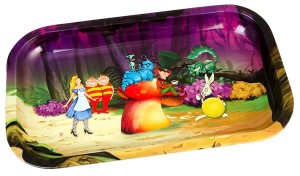 Dreh-Tablett - Rolling Tray, SMALL Alice Forest