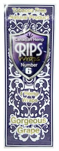 RIPS Canadian Hemp Wraps No6 Gorgeous Grape