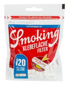 Smoking Classic Slim Gummed Drehfilter ø6mm