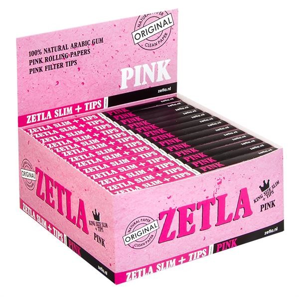 1 Display ZETLA PINK King Size Slim