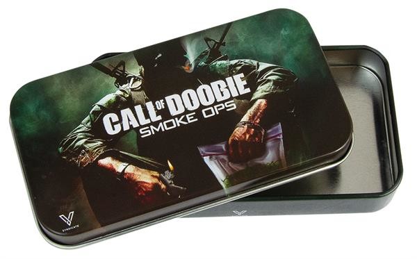 "Syndicase" Große Metalldose, "Call of Doobie"