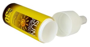 Dosenversteck Sun Protect Sonnenmilch – Dosentresor 300ml, leer, 2 Ausführungen