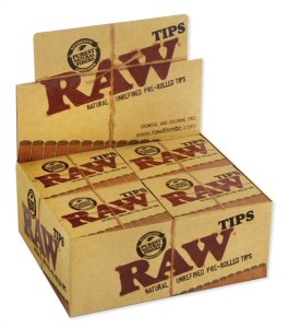 1 Box RAW™ Eindrehfilter prerolled  6mm