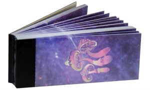 1 Box (48 Booklets) Filtertips Mushroom Space, perforiert, 60x25mm