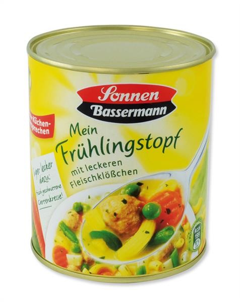 Dosenversteck, Sonnen Bassermann - Mein Frühlingstopf