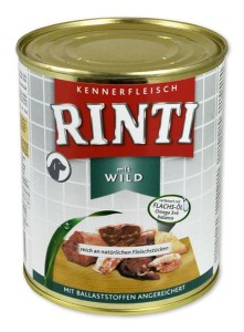 Dosenversteck, RINTI - Hundefutter