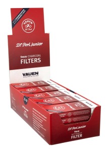 1 Box (25x10)  Dr. Perl Junior 9mm Aktivkohlefilter  VAUEN