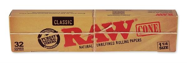 32 RAW®  Classic 1 1/4  Papercones