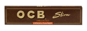 OCB Virgin Slim Unbleached Papier