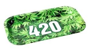 Drehtablett Rolling Tray  Small 420 Syndicate