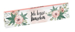 Choosypapers King Size Slim Zigarettenpapier "Ich hasse Menschen"