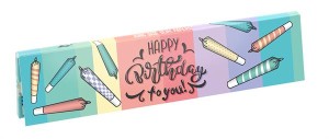 Choosypapers King Size Slim Zigarettenpapier "Happy Birthday"