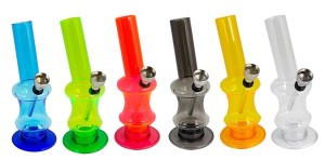 Acryl Mini Bong "Joystick"