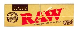 1 Box RAW® Classic Single Wide Papier