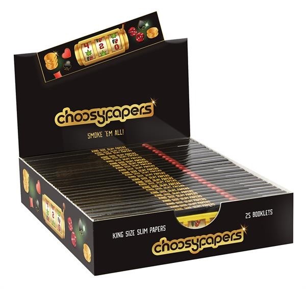 1 Box Choosypapers King Size Slim Zigarettenpapier...