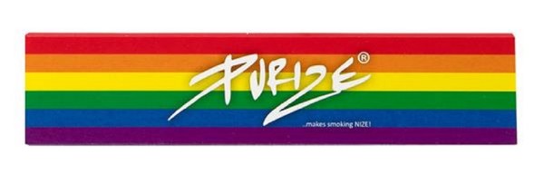 PURIZE® RAINBOW King Size Slim Ultra Fine Zigarettenpapier "Pride Rainbow Edition"