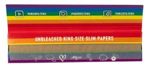 PURIZE® RAINBOW King Size Slim Ultra Fine...