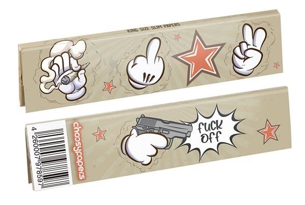 Choosypapers King Size Slim Zigarettenpapier "Smoke...