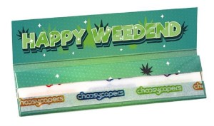 Choosypapers King Size Slim Zigarettenpapier "Happy Weekend"