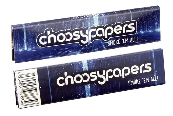 Choosypapers King Size Slim Zigarettenpapier " digit rain"