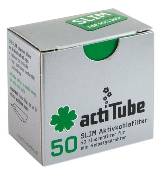 actiTube Aktivkohlefilter Slim