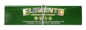 Elements Green KSS Connoisseur Zigarettenpapier + Filtertips