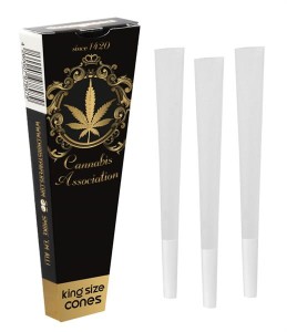 choosypapers King Size Cones 3Pack, Cannabis Gold