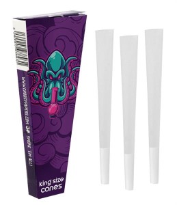 choosypapers King Size Cones 3Pack, Oktopus