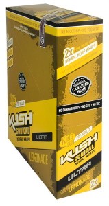 1 Box Kush Ultra Herbal Cones King Size, Lemonade