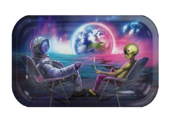 Dreh-Tablett - Rolling Tray, SMALL "Blunt Orbit"