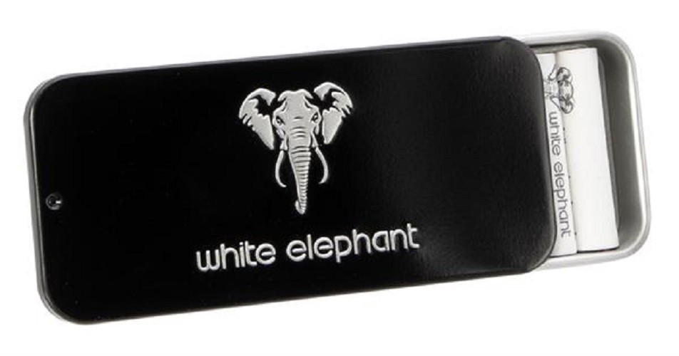 White Elephant Aktiv Kohle ø 9mm Filter Metalldose