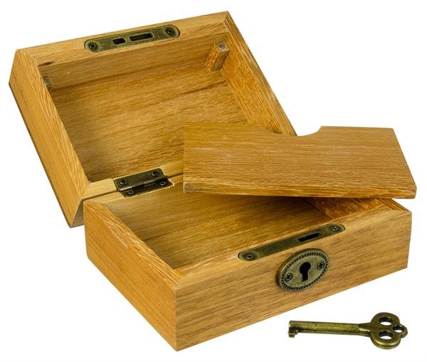 Holzkiste Buddies Wood Lock Box