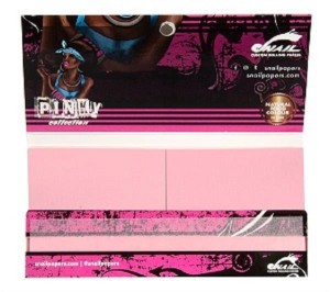 SNAIL Coloured King Size Slim Papers & Tips "Pinky Collection"