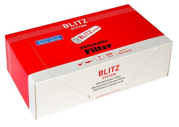 BLITZ Aktivkohlefilter, 9mm (200er)