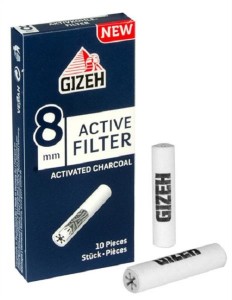 GIZEH Black Active Filter Slim 8mm