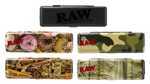 RAW®-Paper Tin King Size Etui für Blättchen