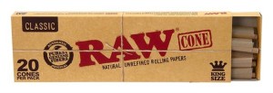 RAW® Classic King Size Papercones - 20 Cones