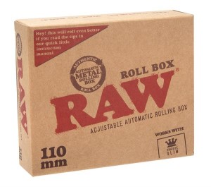 RAW Roll Box, Drehmaschine, Black Chrome 110mm