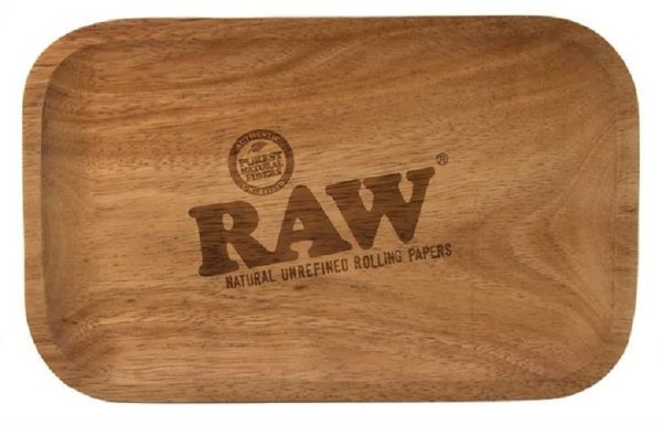 RAW™ Holz Dreh-Tablett - Rolling Tray