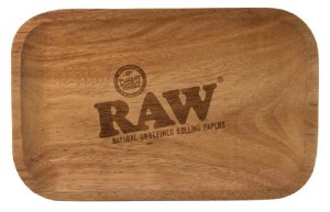 RAW™ Holz Dreh-Tablett - Rolling Tray