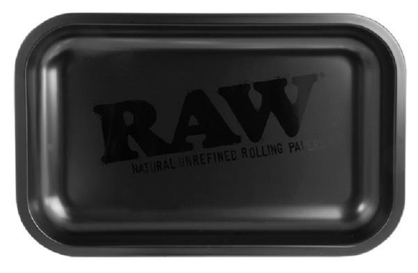 RAW™ Dreh-Tablett - Rolling Tray small Black Murdered