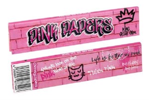 Choosypapers PINK King Size Slim Zigarettenpapier "Graffiti",